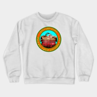Plaid Case Crewneck Sweatshirt